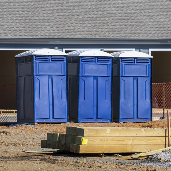 how do i determine the correct number of portable toilets necessary for my event in Lumberton